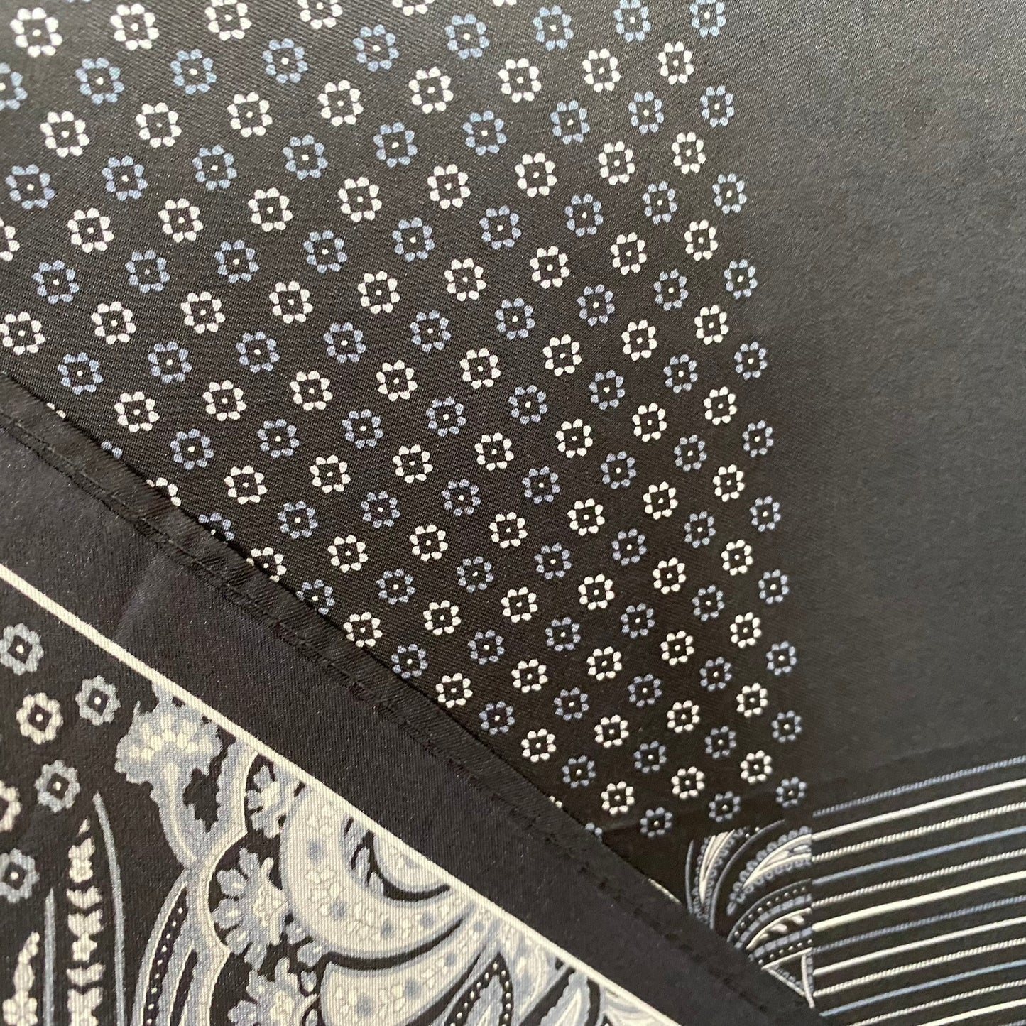 4 Pattern Silk Scarf Pocket Square Hankie - 5182