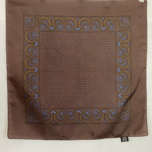 Paisley England Silk Scarf Pocket Square Hankie – 5183