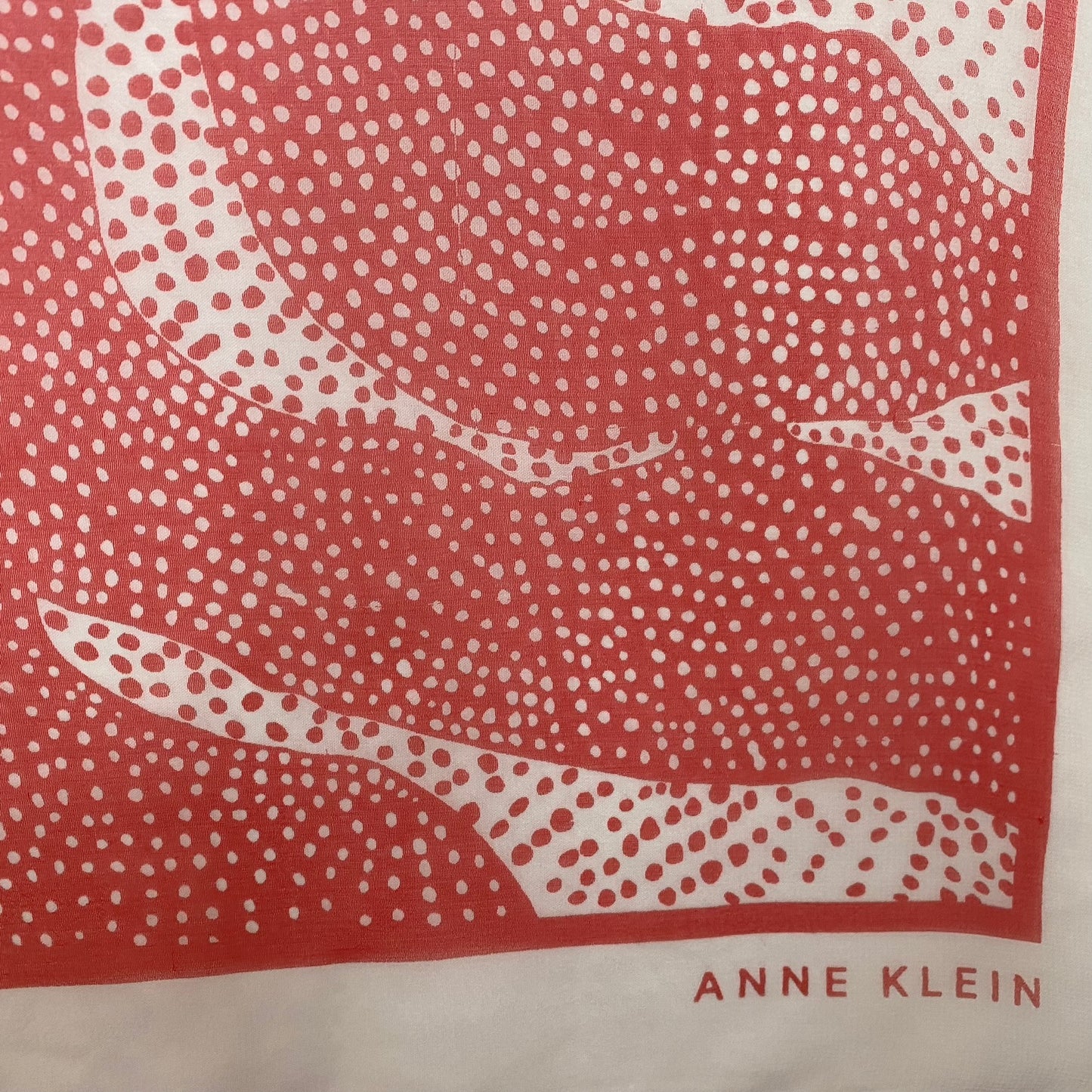 Anne Klein Lion Art Silk Scarf Square - 5211