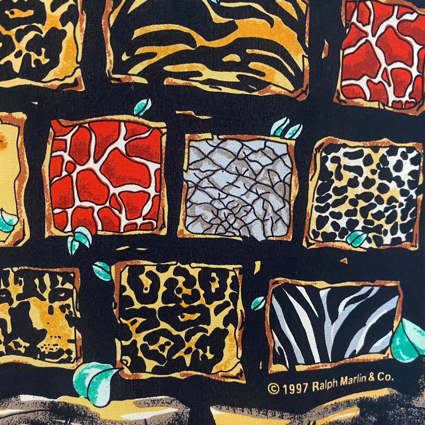 Ralph Marlin Animal Print Silk Scarf - Long – 5229