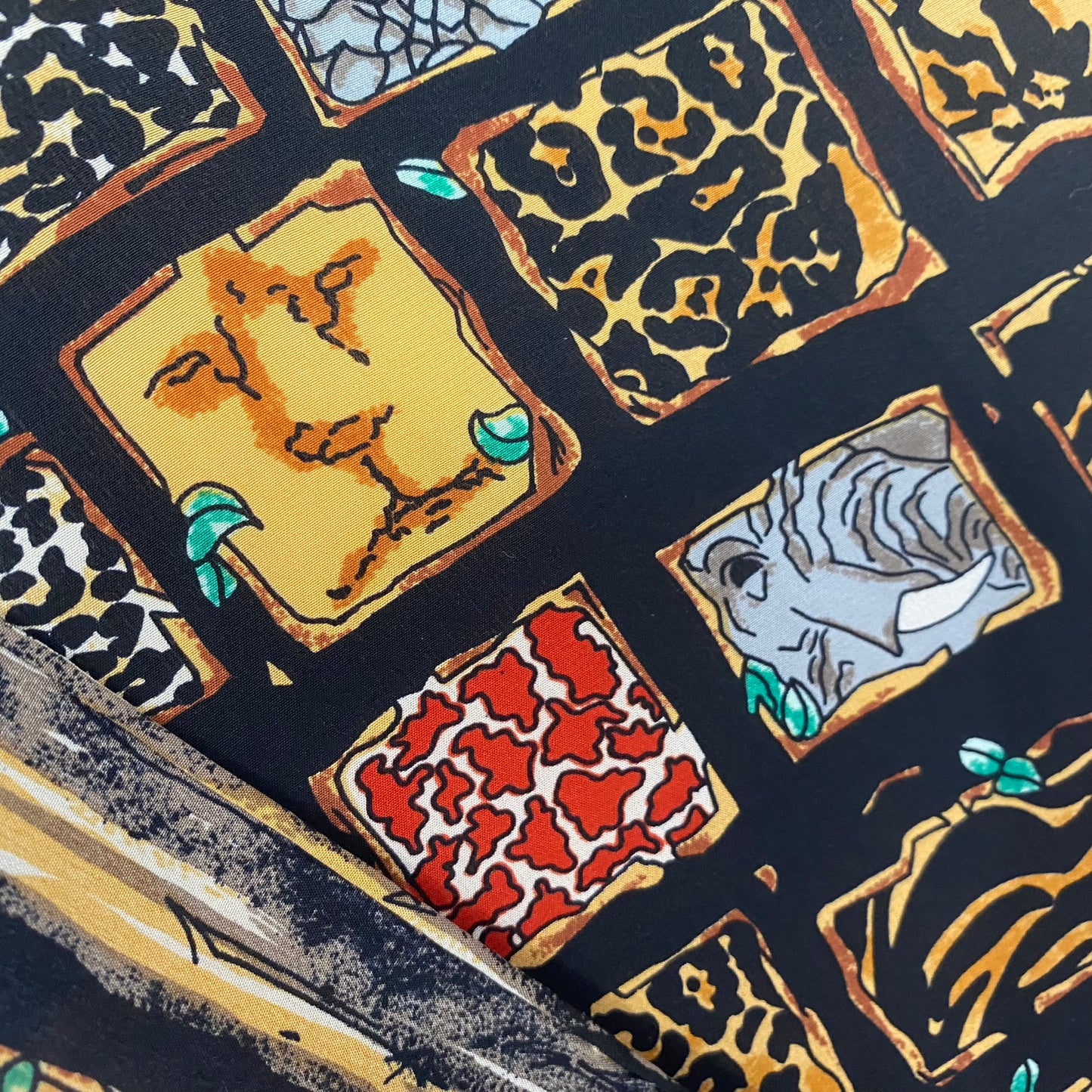 Ralph Marlin Animal Print Silk Scarf - Long – 5229