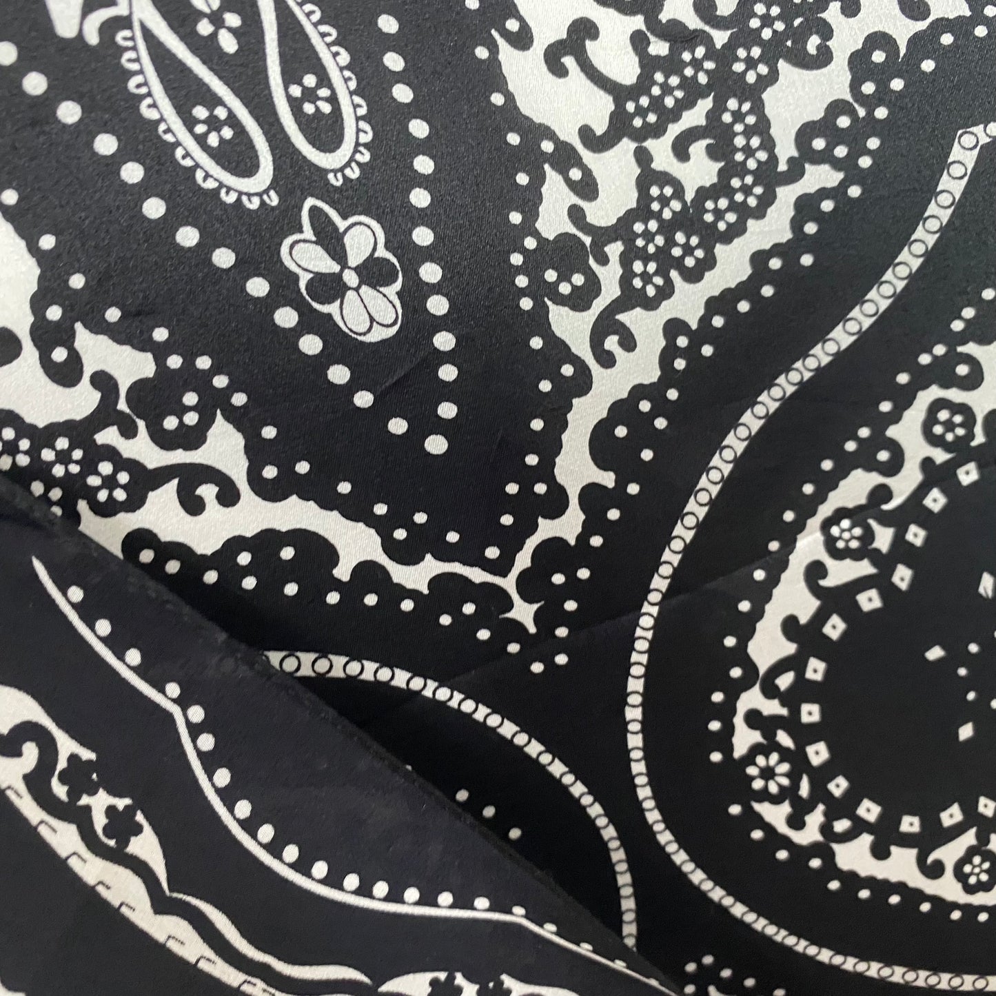 Anne Klein Paisley Floral Silk Scarf - Long - 5250