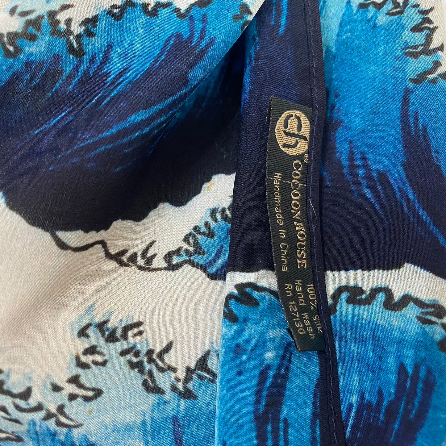 Art Cocoon House Wearable Art Silk Scarf - Long - 5254