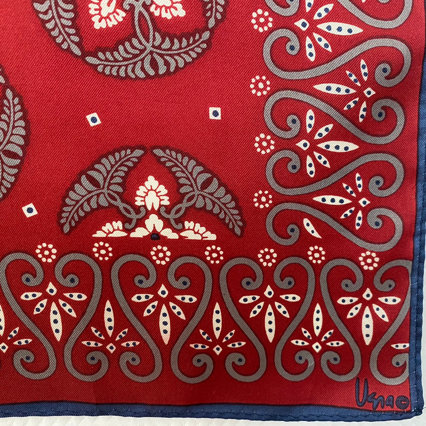 Vera Neumann Silk Scarf - Long - 5255