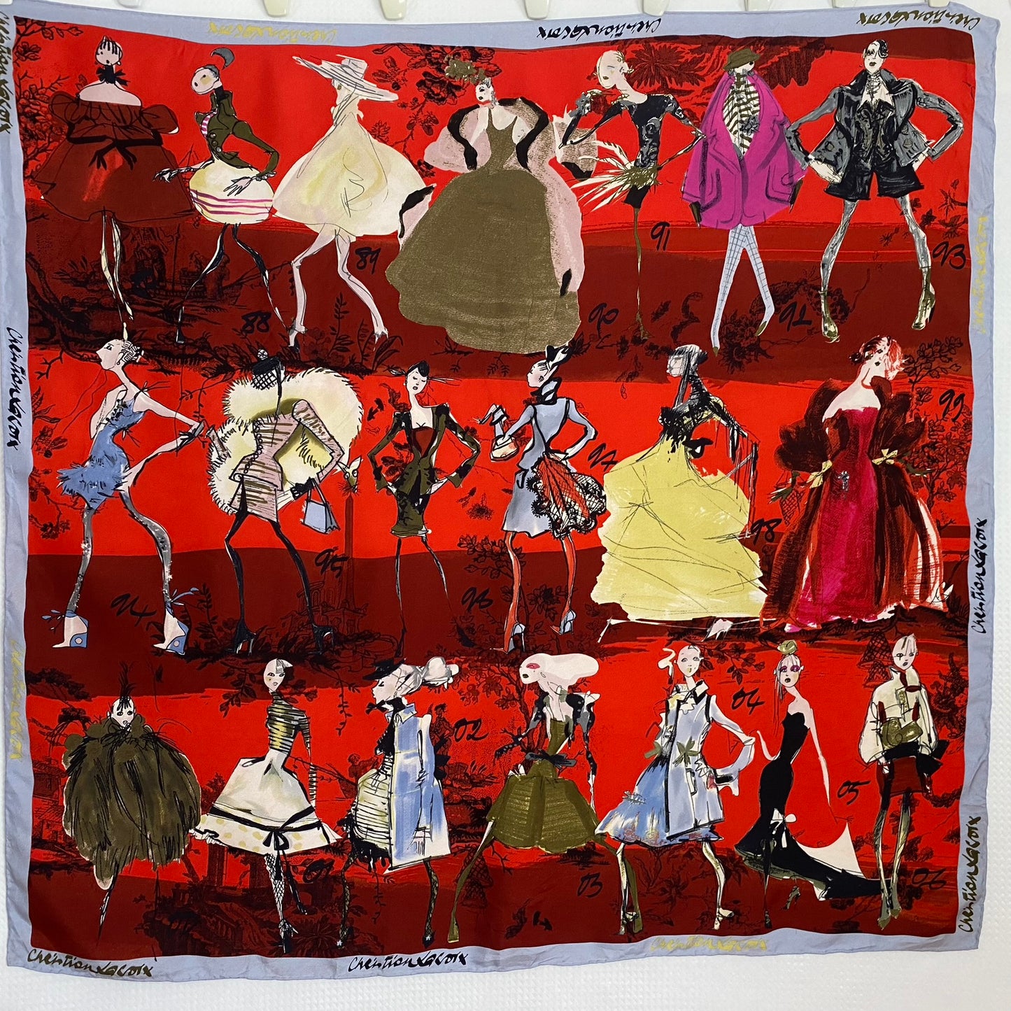 Christian Lacroix Silk Scarf - Square - 5266