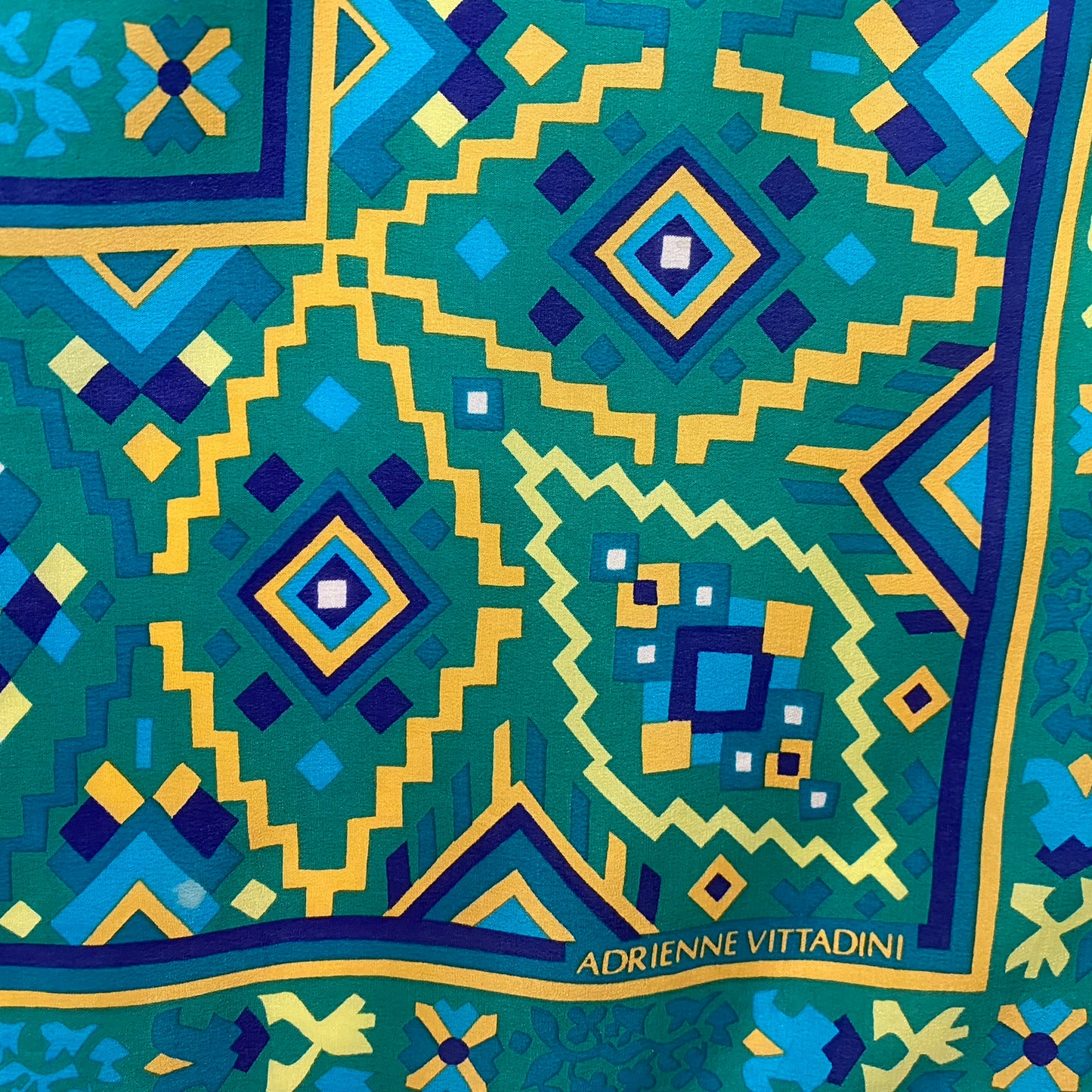 Adrienne Vittadini Silk Scarf - Square - 5275