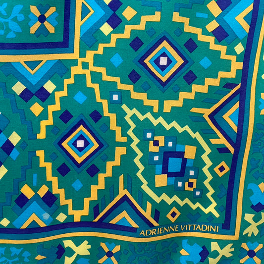 Adrienne Vittadini Silk Scarf - Square - 5275