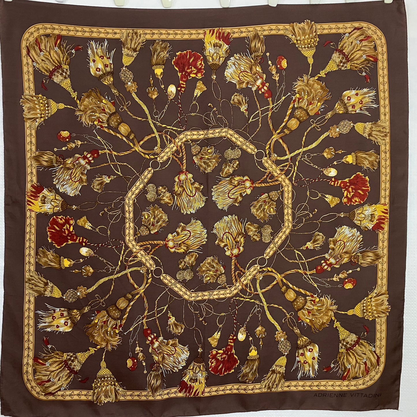 ADRIENNE VITTADINI Silk Scarf - Square – 5278