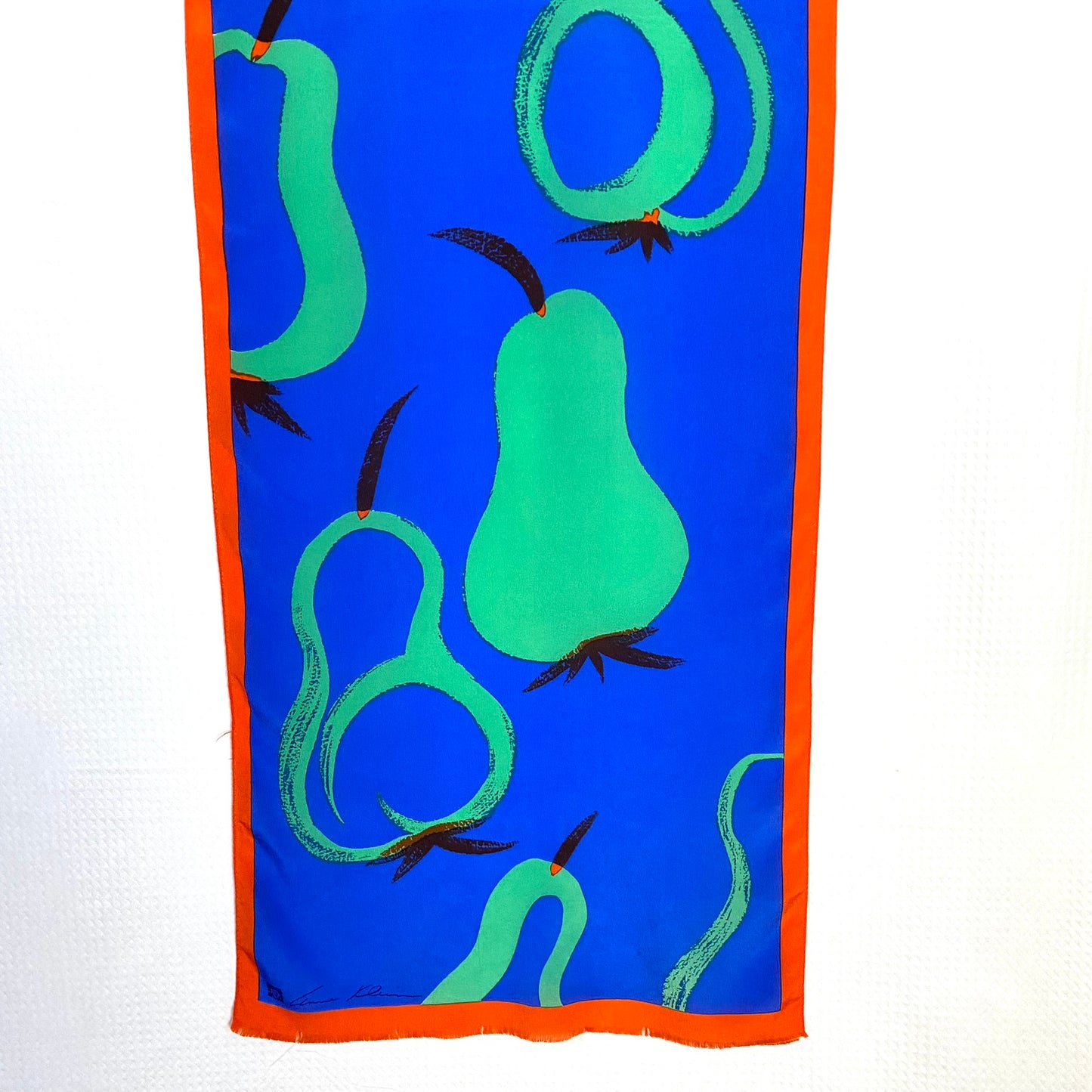 Anne Klein Abstract Art Silk Scarf - Long - 4934